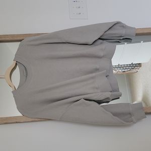 Cropped ribbed oversized sweatshirt Arie